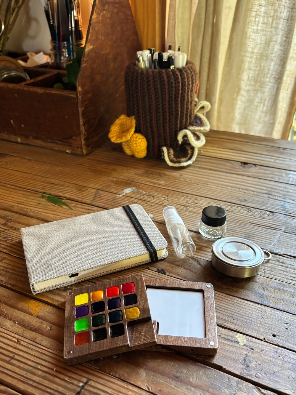 Miniature Travel Watercolor Set